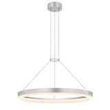 Corona 28W 1 LED Pendant 2 Inch Tall and 23.75 Inch Wide by Sonneman - 2315