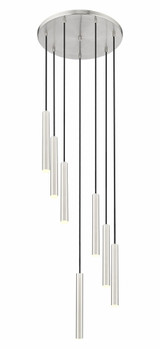 Forest 35W 7 LED Chandelier 12 Inch Tall and 18 Inch Wide By Z-Lite - 919MP12-7R
