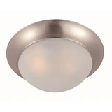 Essentials 585X 1 Light 12 Inch Wide Flush Mount by Maxim - 5850FT