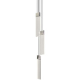 V Panels 14.9W 3 LED Pendant 11.75 Inch Tall and 3.25 Inch Wide by Sonneman - 3093
