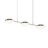 Pillows 6 LED Pendant 5.5 Inch Tall and 48.5 Inch Wide by Sonneman - 3613