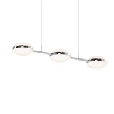 Pillows 6 LED Pendant 5.5 Inch Tall and 48.5 Inch Wide by Sonneman - 3613