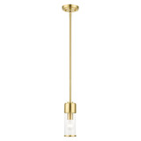 Quincy 1 Light Mini Pendant by Livex - 17140
