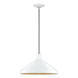 Geneva 1 Light Medium Pendant by Livex - 41179P