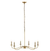 Arrington 6 Light Chandelier 42 Inches Wide by 29 Inches High by Z-Lite - 2301-42