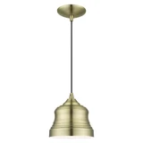Endicott 1 Light Small Pendant by Livex - 55901