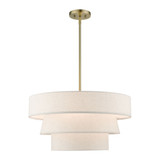 Chandler 4 Light Large Pendant by Livex - 56724