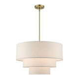 Gladstone 4 Light Large Pendant by Livex - 57484