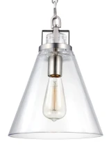 Sean Lavin 1 Light Small Pendant 13.25 Inch Tall by Visual Comfort Studio - P1370