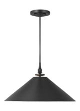 Capri 1 Light Large Pendant by Visual Comfort Studio - TP1001