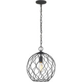 Parisian Mesh 1 Light Medium Pendant by Matteo - C54401