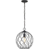 Parisian Mesh 1 Light Medium Pendant by Matteo - C54401