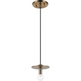 Kasa 1 Light Small Pendant 6 Inch Wide by Matteo - C54901