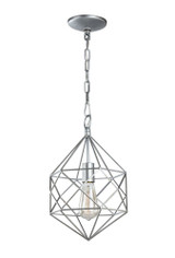 Diamond 1 Light Small Pendant by Matteo - C59601