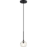 Rosa 1 Light Mini Pendant 10 Inch Tall by Matteo - C61411