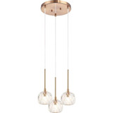 Rosa 3 Light Medium Pendant by Matteo - C61433