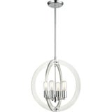 Dangle Candle 4 Light Large Pendant by Matteo - C61504