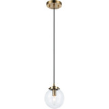 The Bougie 1 Light Small Chandelier by Matteo - C63001