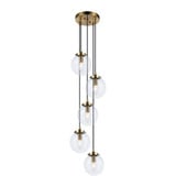 The Bougie 5 Light Large Pendant by Matteo - C63005