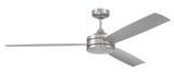 Inspo 3 Blade Ceiling Fan 13.21 Inch Tall and 62 Inch Wide by Craftmade - INS62