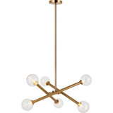Matchstix 6 Light Large Pendant by Matteo - C64606