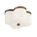 Clover 2 Light 13.5 Inch Wide Flush Mount by Maxim - 12240WT