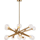 Matchstix 14 Light Oversized Pendant by Matteo - C64614