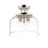 Acadia 3 Light 12.75 Inch Wide Semi Flush Mount by Maxim - 12271
