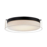 Duo 28W 1 LED 16 Inch Wide Flush Mount by Maxim - 12284