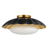 Primrose 1 Light 16 Inch Wide Flush Mount by Maxim - 18059