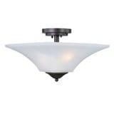 Aurora 2 Light 13 Inch Wide Semi Flush Mount by Maxim - 20091