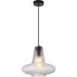 Quilted Gem 1 Light Medium Pendant by Matteo - C68102