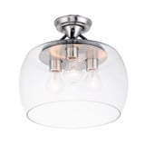 Goblet 3 Light 13.5 Inch Wide Flush Mount by Maxim - 26130