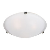 Malaga 3 Light 16 Inch Wide Flush Mount by Maxim - 2681F