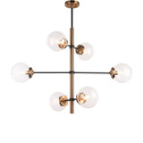 Enchant 6 Light Large Pendant by Matteo - C78106