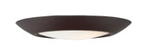 Diverse 12.5W 1 LED 7.5 Inch Wide Flush Mount by Maxim - 57652WT