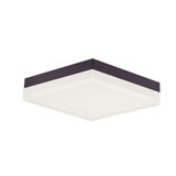 Illuminaire II 18W 1 LED 8.5 Inch Wide Square Flush Mount by Maxim - 57688CLFT