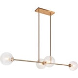 Novo 4 Light Medium Pendant 13 Inch Wide by Matteo - C81704