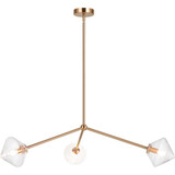 Novo 3 Light 40 Watt Oversized Pendant by Matteo - C81743