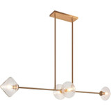 Novo 4 Light Medium Pendant 12.75 Inch Wide by Matteo - C81744