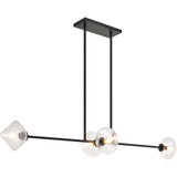 Novo 4 Light Medium Pendant 12.75 Inch Wide by Matteo - C81744