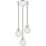 Ridge 3 Light Medium Pendant by Matteo - C84003