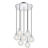 Ridge 7 Light Large Pendant by Matteo - C84007