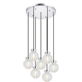 Ridge 7 Light Large Pendant by Matteo - C84007
