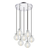 Ridge 7 Light Large Pendant by Matteo - C84007