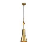 Etoile 1 Light Small Pendant 25.75 Inch Tall by Lucas And Mckearn - PD00116-1