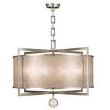 Singapore Moderne 8 Light Oversized Round Pendant by Fine Art - 591540
