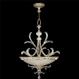 Beveled Arcs 3 LED Oversized Round Pendant 55 Inch Tall by Fine Art - 704440