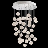 Vesta 144W 36 LED Light Oversized Round Pendant by Fine Art - 867440