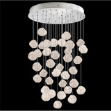 Vesta 144W 36 LED Light Oversized Round Pendant by Fine Art - 867440